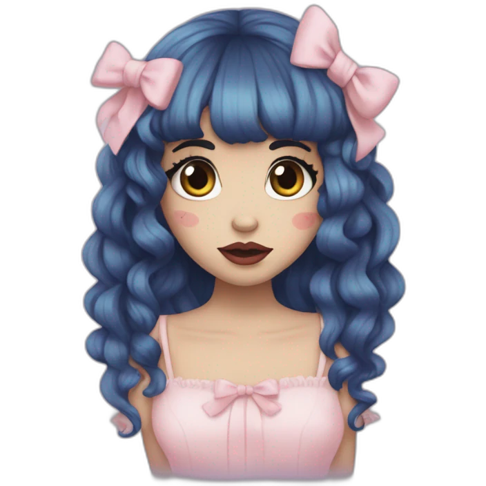 Melanie Martinez in nymph form emoji