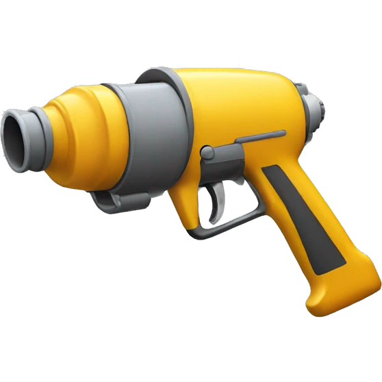 sandblasting gun emoji