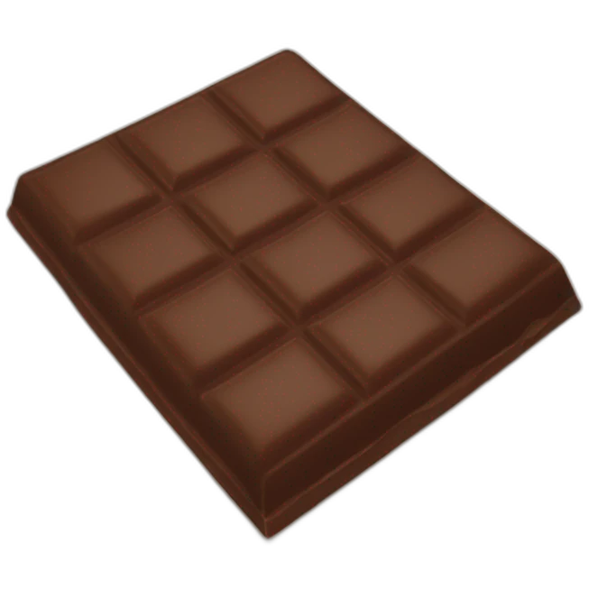 chocolate bar emoji
