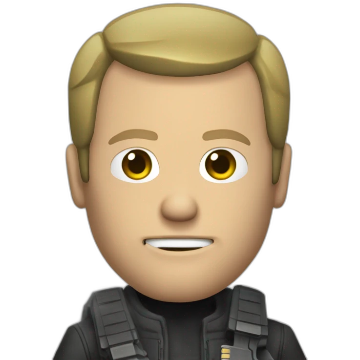 jack bauer pointed a gun emoji