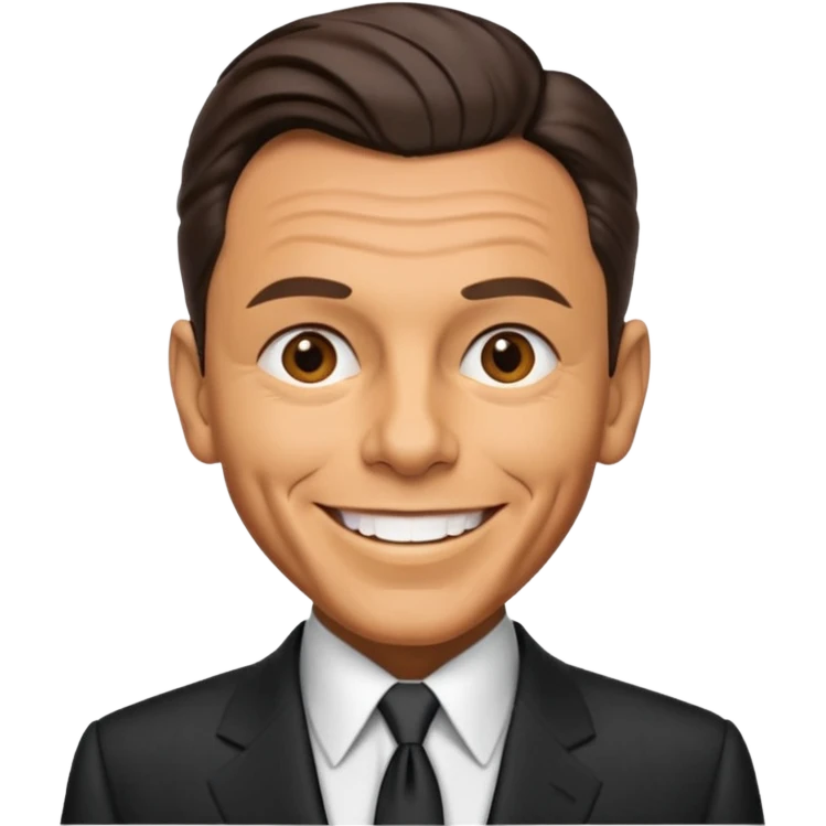 Frank sinatra emoji showing good data emoji