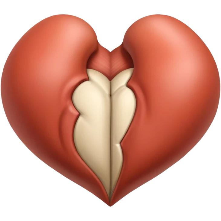 Horse buttocks heart emoji