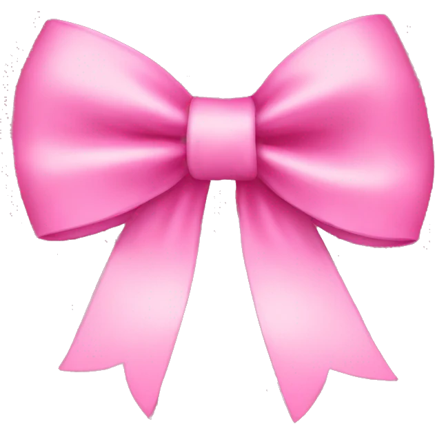 Pink bow  emoji