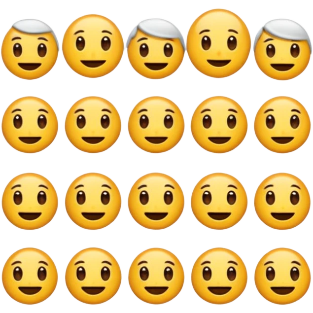 Bu emojiyi farklı ifadelerde de çiz müzik dinlerken emoji
