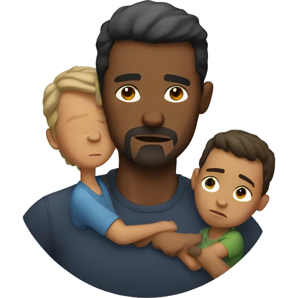 Father struggle  emoji