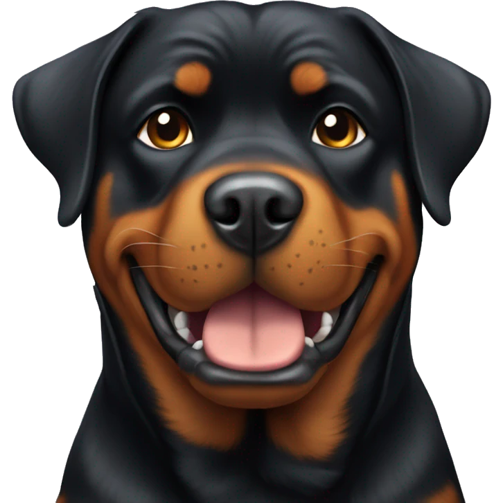 rottweiler dog emoji
