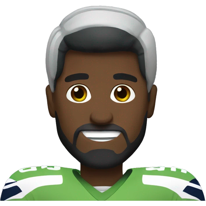 seahawks fan male emoji