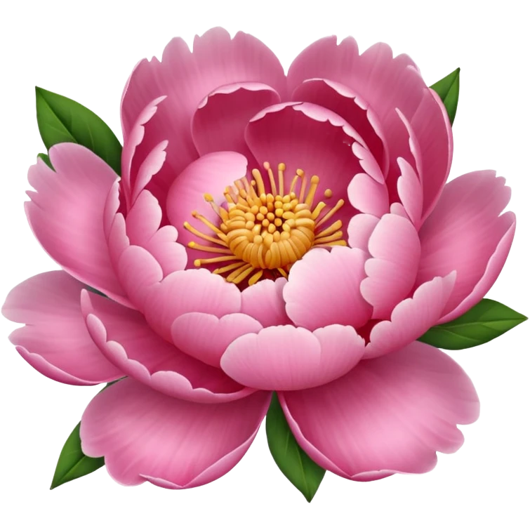 Peony emoji