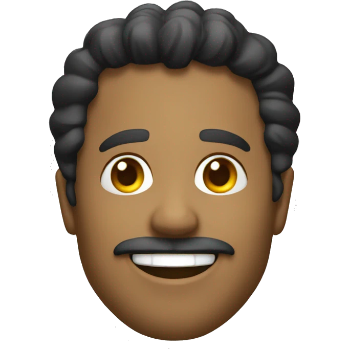 the good: the bad, the angular center of justice grin emoji