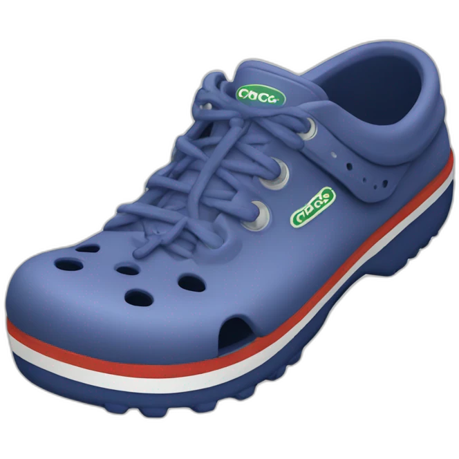 crocs shoe emoji