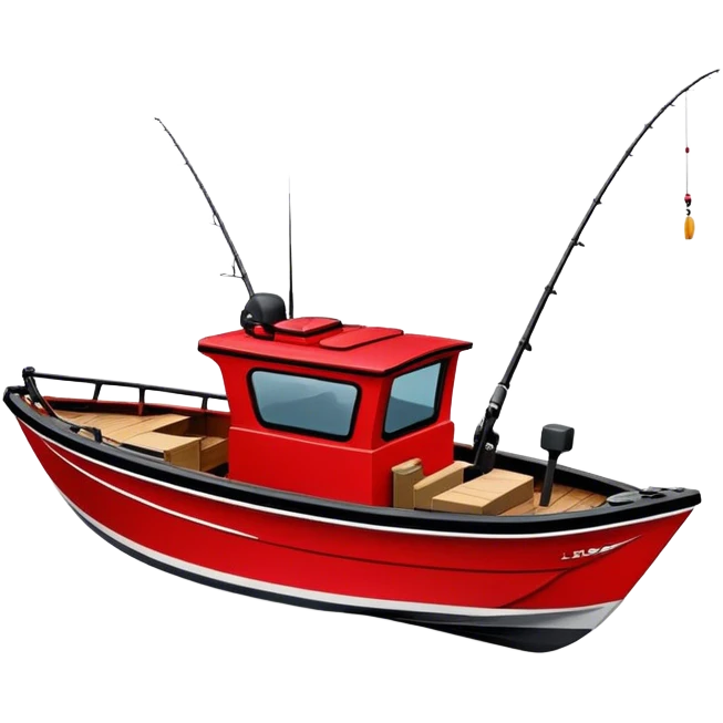 Fishing Boat - Lund 1775 Crossover XS (Model Year: 2022) (Iconic colour: Red with black trim) emoji