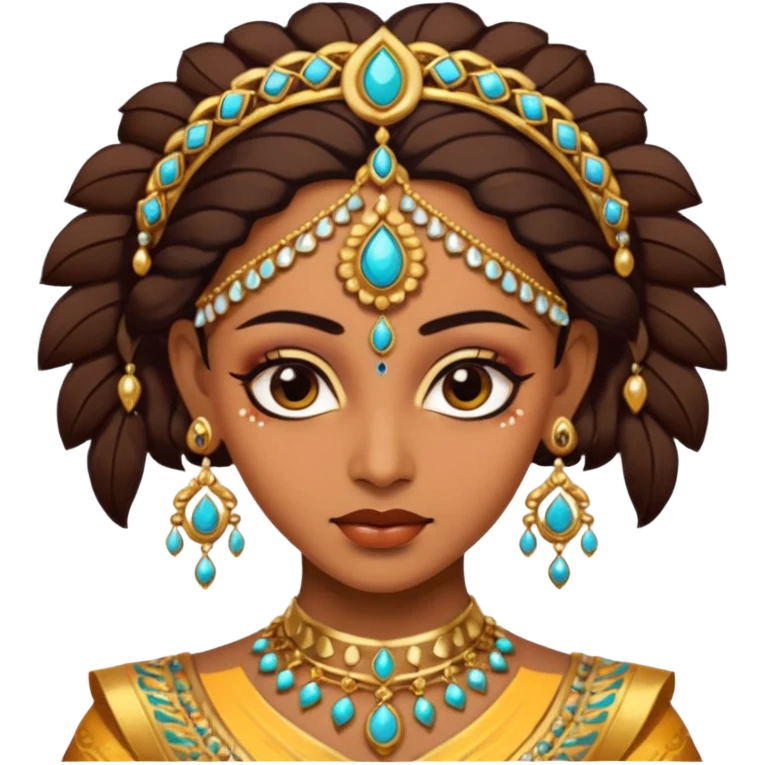 indian dancer face emoji