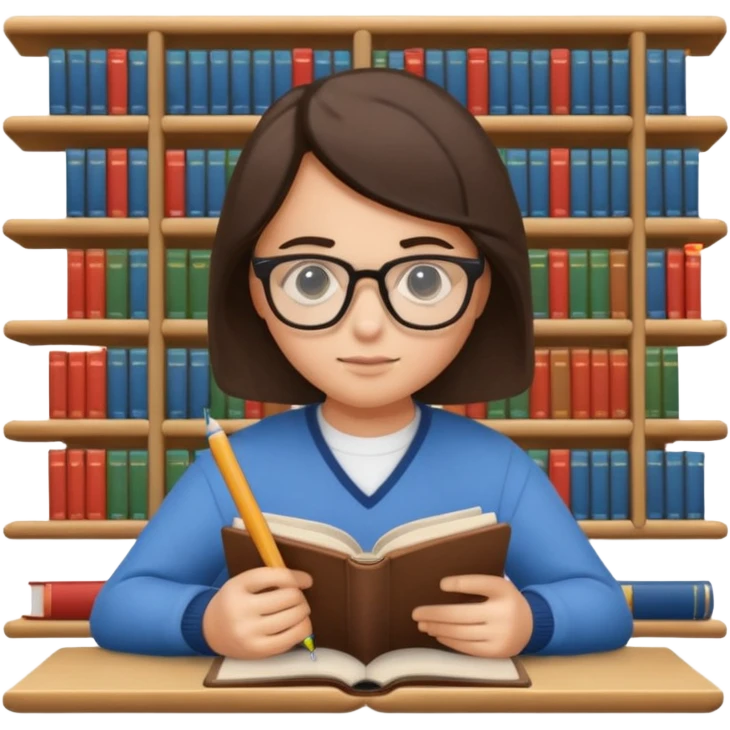 library lesson  emoji