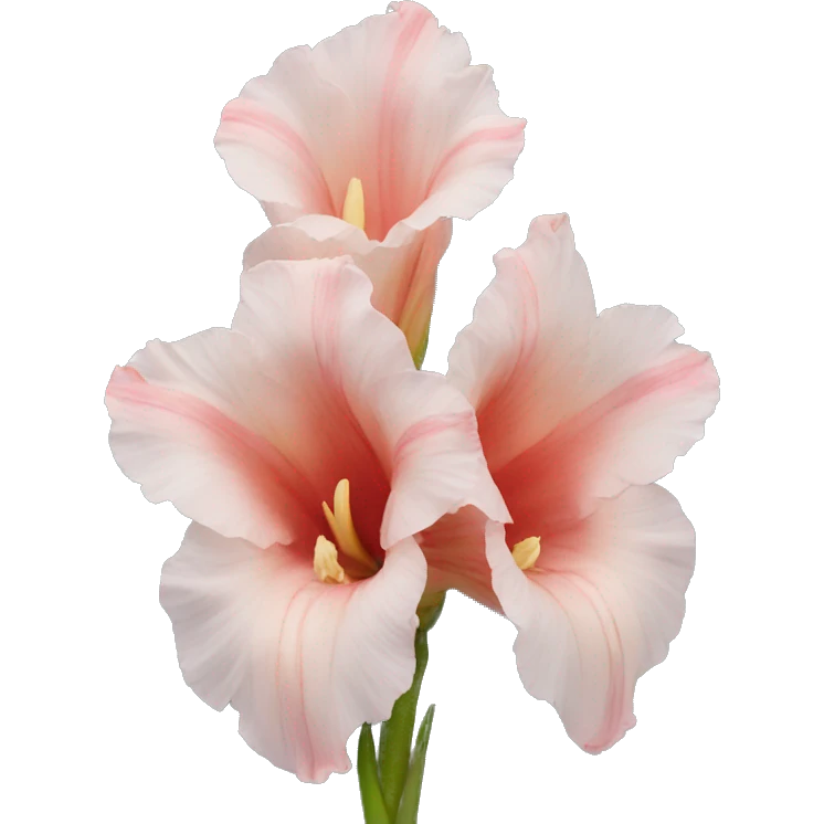 Gladiolus flower emoji