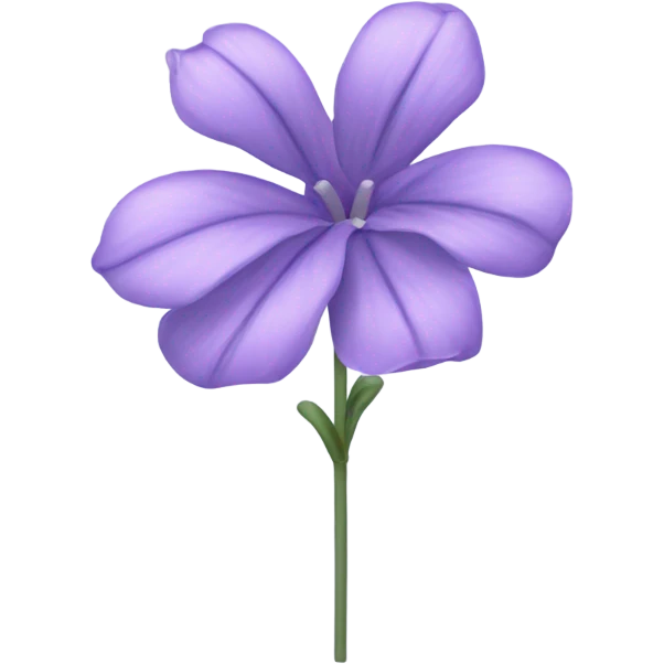 lavender color flower emoji