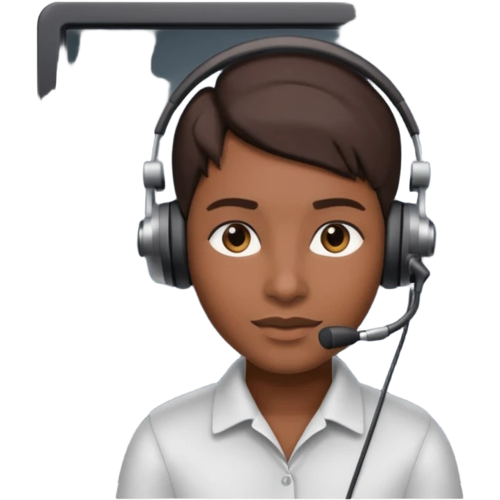 teleprompter operator from News channel emoji