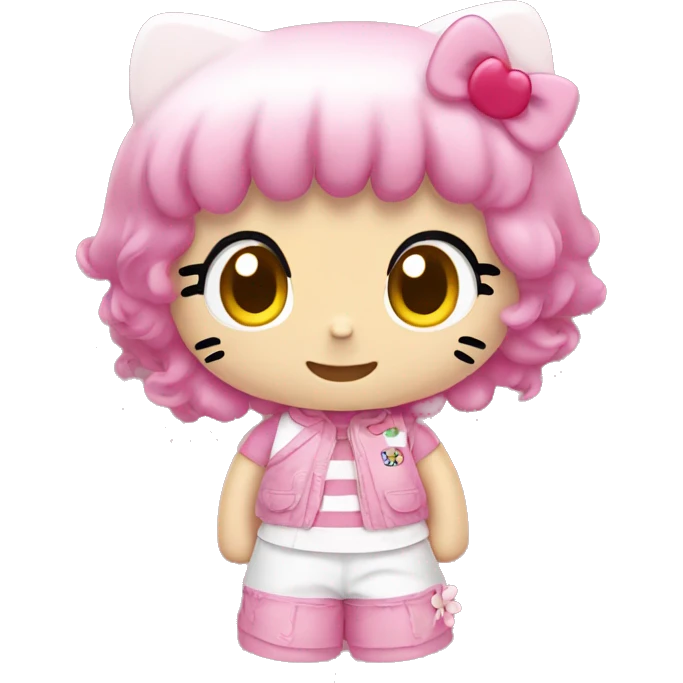 Hello kitty emoji