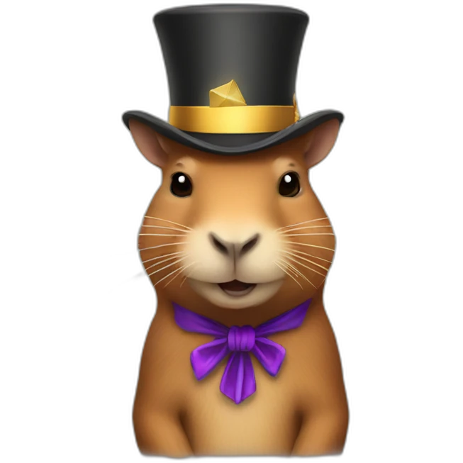 capybara magician emoji