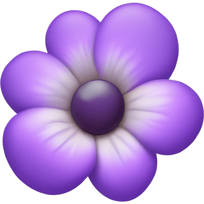 purple flower emoji