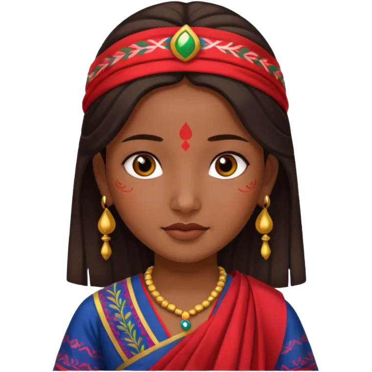 Nepali girl  emoji