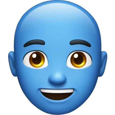 dude smirking cheeky emoji