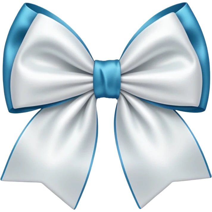 White bow emoji