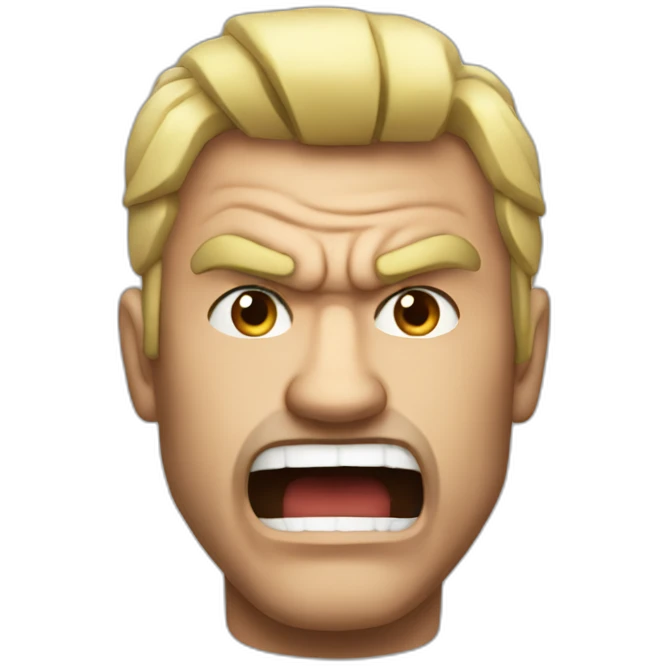 Super mega hiper angry emoji