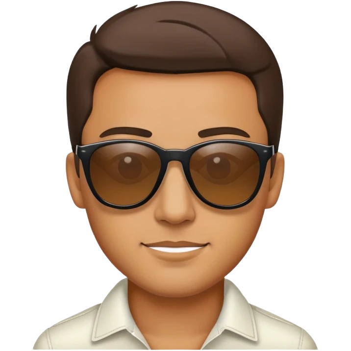 papà con occhiali da sole emoji