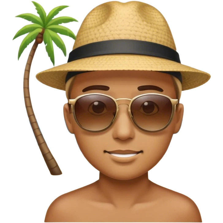 little beach emoji