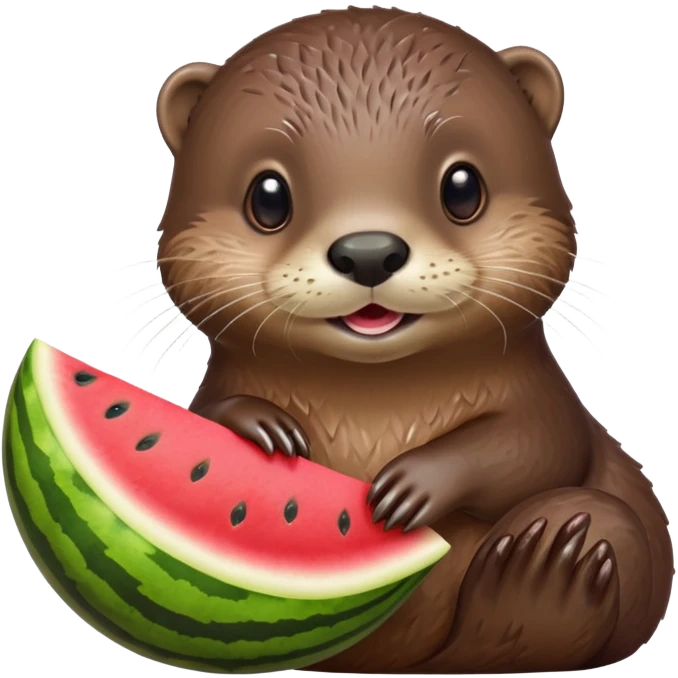 🦦🍉 emoji