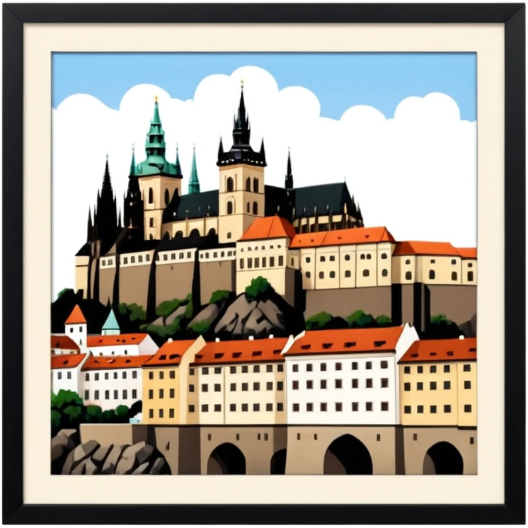 Prague Castle emoji