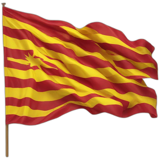 Flag catalan emoji