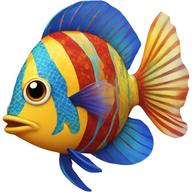 Tropical fish emoji