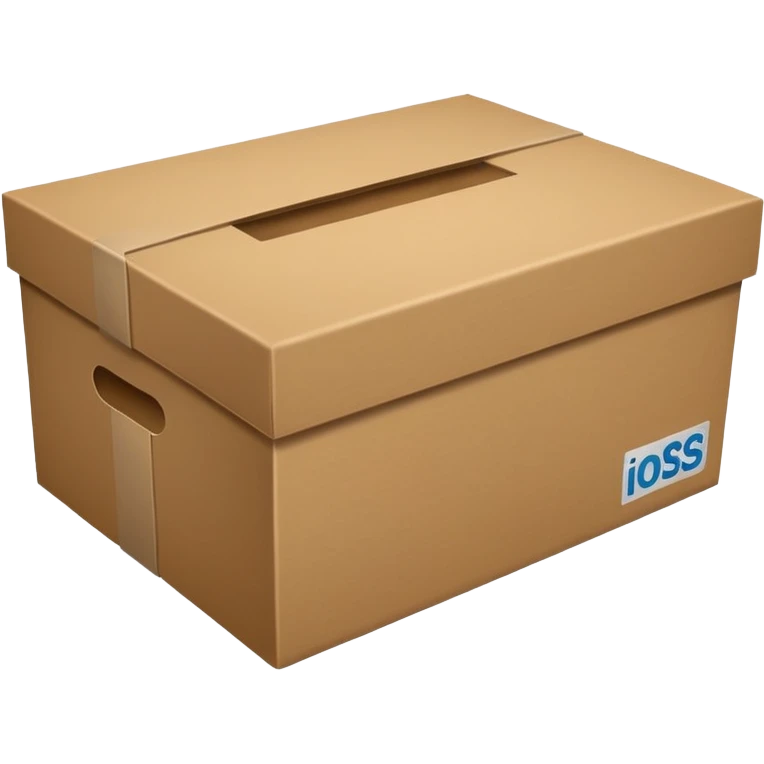 shoe box emoji