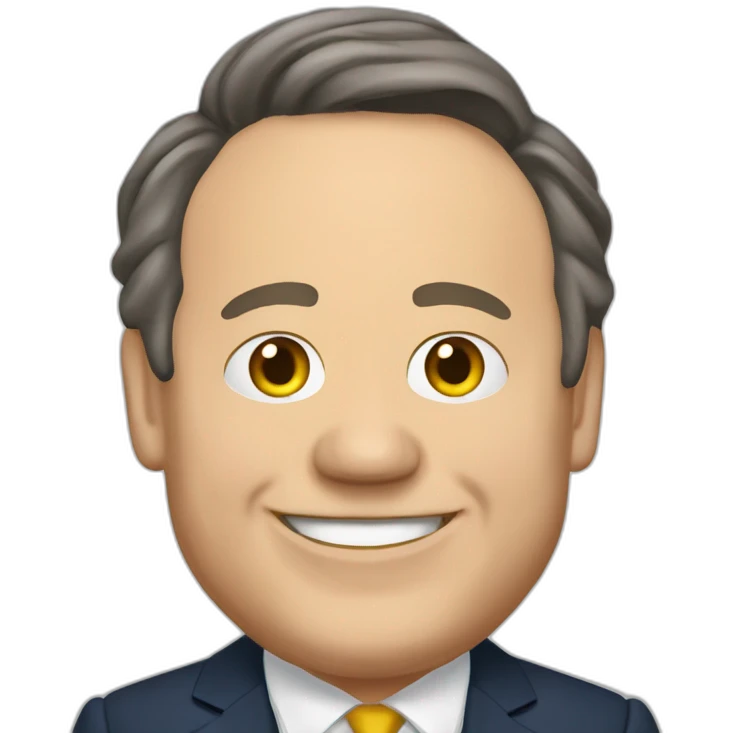 Francois Legault fat and happy emoji