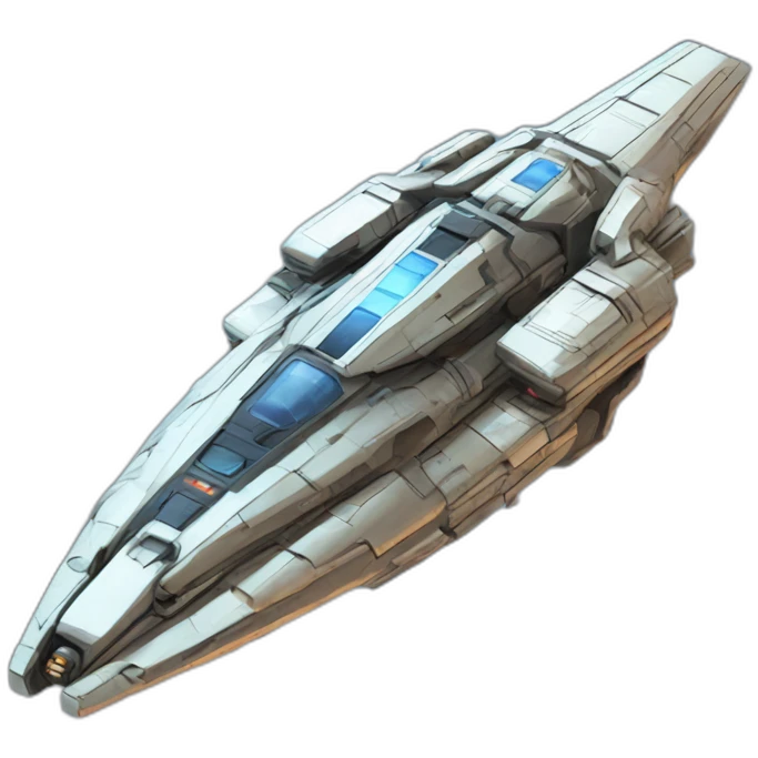 SHMUP spaceship emoji