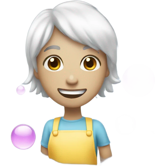 aesthetic cleaning theme emoji featuring bubbles  emoji