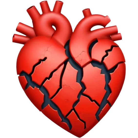 A heart with holes emoji