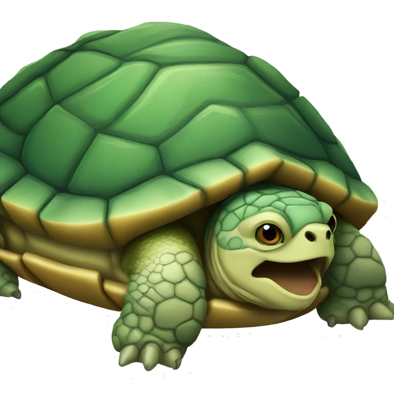 turtle snoring emoji