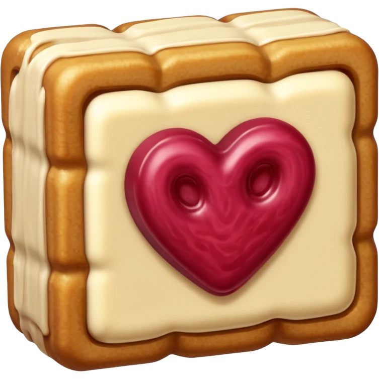 Raspberry Jam Center Bars emoji