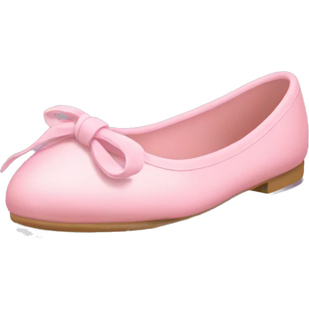 pink ballet flats emoji