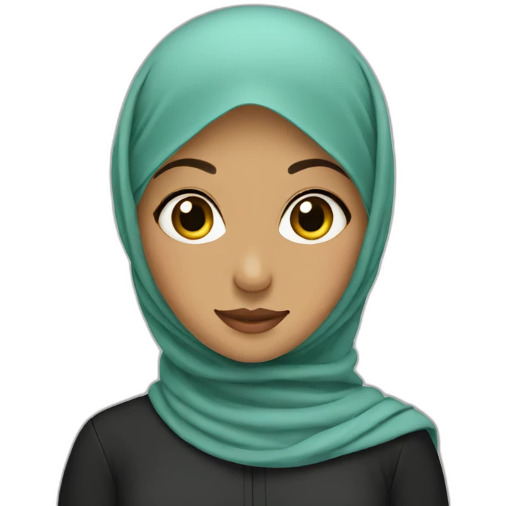Hijabi girl emoji
