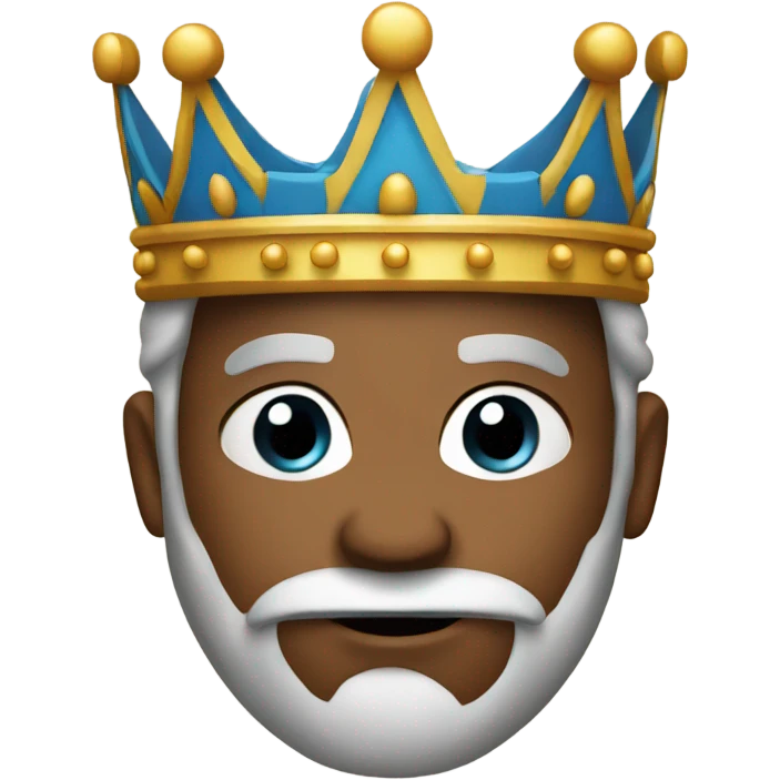 king with crown emoji