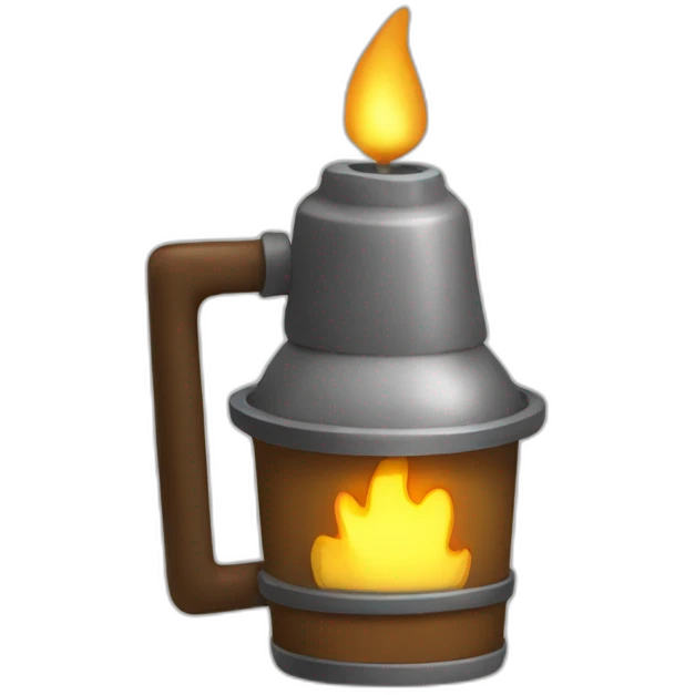 Corredor con antorcha  emoji