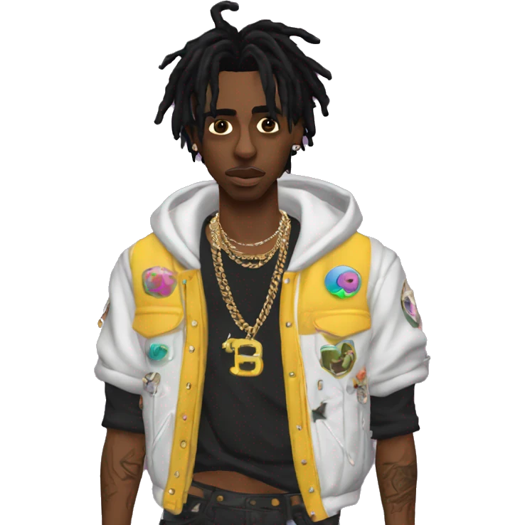 playboi carti eviljoordan outfit emoji