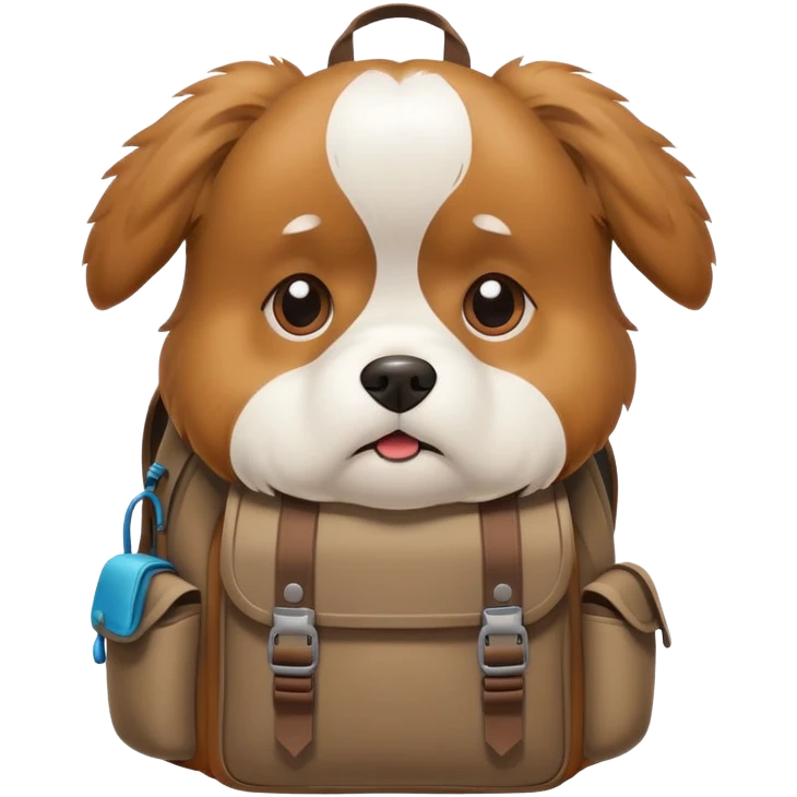 A dog that likes school that doesn’t go to school, but he doesn’t like to do stuff emoji
