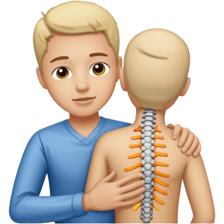 Fisioterapia coluna emoji