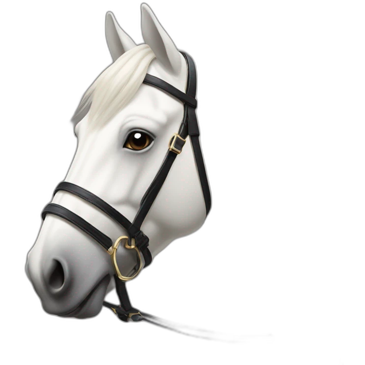 cheval blanc emoji