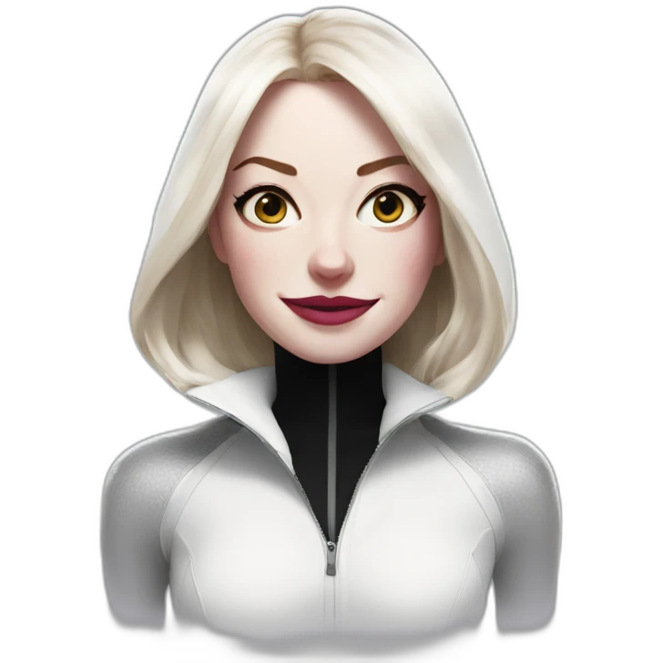Spider gwen made by emma stone emoji