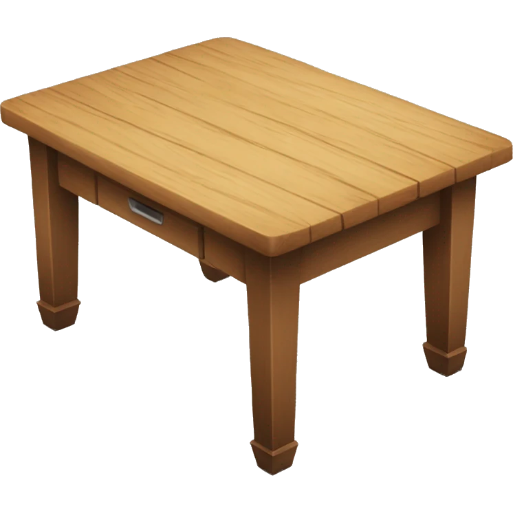 working wood table emoji